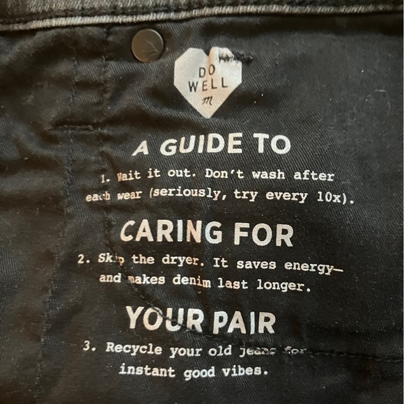 Madewell 9" Highrise Black Distressed Skinny Jeans 27 - Picture 9 of 16